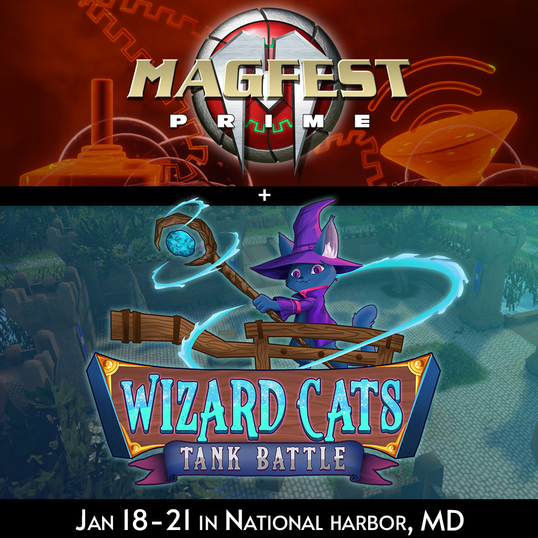Wizard Cats Tank Battle TOOMANYGAMES tweet media