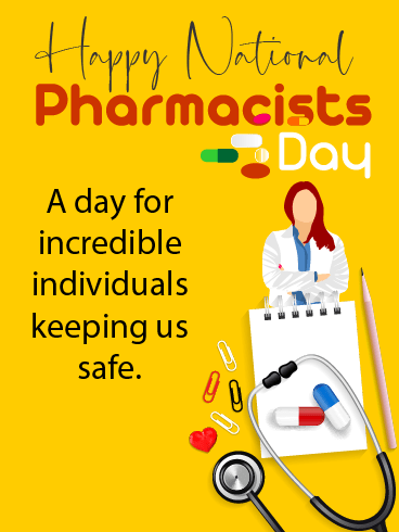 Happy belated #NationalPharmacistDay to all the incredible Pharmacists out there! 
(Belated)