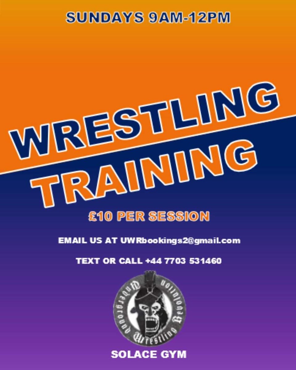 BRAWLoffical22's tweet photo. Ever wanted to be a wrestler?
Are you based in or around Cheltenham?
Theses sessions are run by the saint, a current 20 year veteran this is the place to learn.
Be there https://t.co/1HCe4luaQk