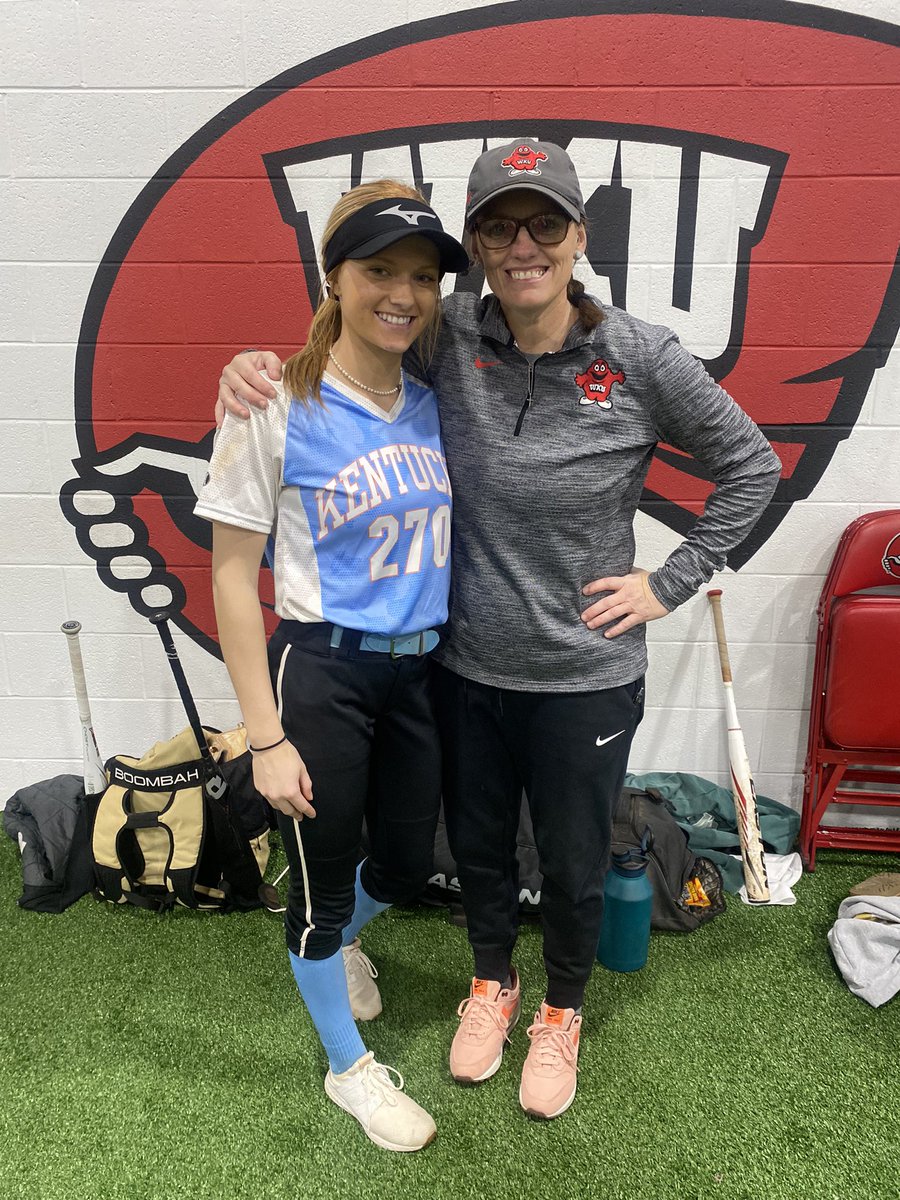 Thank you <a href="/WKUSoftball/">WKU Softball</a> the camp was so much fun and I can’t wait to come back I learned so much new stuff and I can now add it to my game!!@AmyLTudor <a href="/KaylaBixel/">Kayla Bixel</a> <a href="/maddiebowlds/">maddie✨</a>