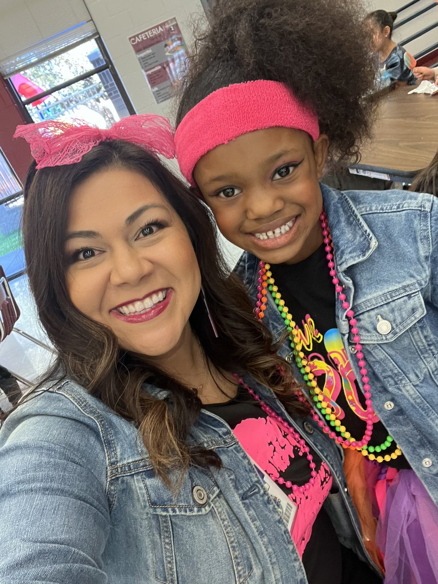 NISDEvers's tweet photo. What a blast Friday celebrating the 80th day of school with our students and staff rocking those awesome 80s outfits! Totally rad vibes all around, making it a day to remember! πΊπ #ThrowbackDay #80thday #TeamEvers https://t.co/CfhKjW3mnn