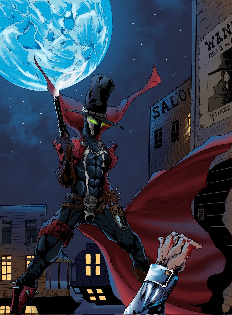 FGiangolini's tweet photo. My latest entry for #spawnuary #spawn #imagecomics #gunslingerspawn https://t.co/72oFA6nzU3