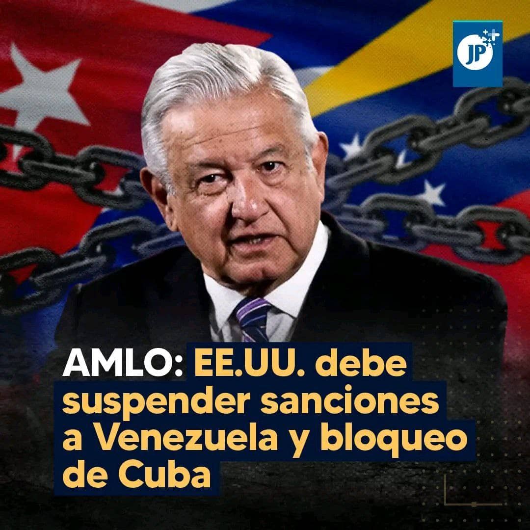 La causa cubana y su lucha contra el bloqueo continúa siendo parte de la agenda de varios gobiernos que otorgan vital importancia a ese asunto.

El Presidente <a href="/lopezobrador_/">Andrés Manuel</a>  destaca entre los mandatarios que más abogan por el fin del bloqueo a #Cuba🇨🇺.

#MejorSinBloqueo