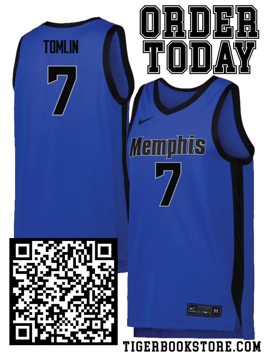 Want to rock the jersey of your favorite @Memphis_MBB player?? In partnership with Tiger Bookstore and each Memphis MBB player, you can now purchase officials jerseys at tigerbookstore.com/Memphis-Tigers…