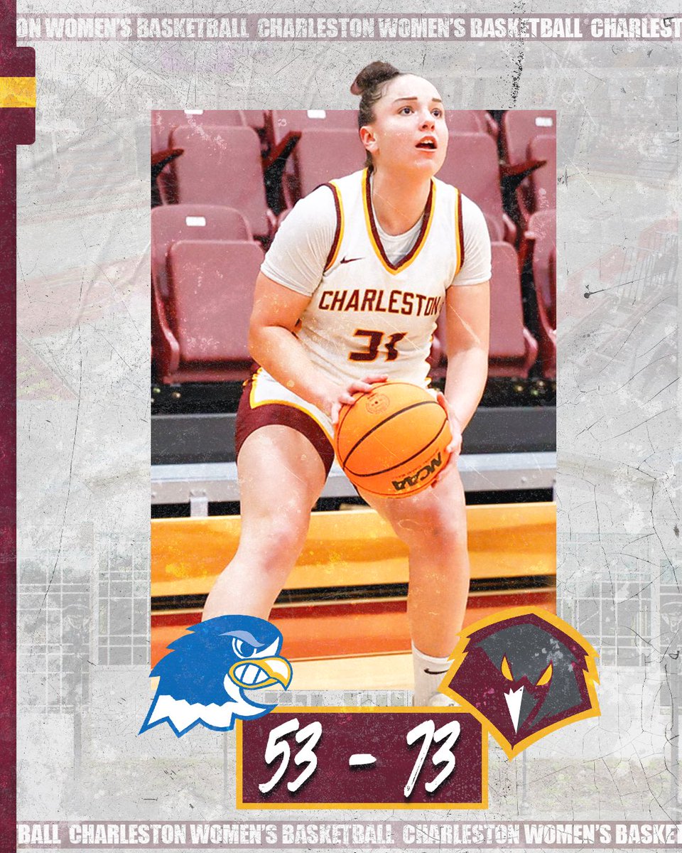 🏀 Charleston gets the win at home over Notre Dame with another dominant second half performance 😤

Clarrissa Francis led the way with 24 points in the contest 😎

#WingsUp
