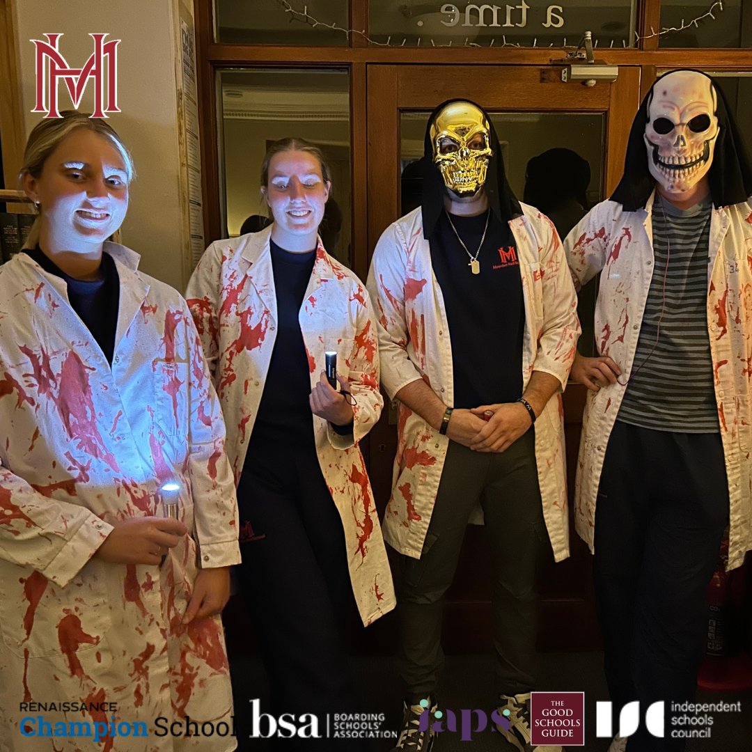 mowden_hall's tweet image. With the whole school plunged into the eerie blackness and nothing but a torch to light their way, our boarders had to hide themselves throughout the building and avoid detection as our terrifying Gap Students roamed the halls...

Bsa Boarding #boardingweekend #iloveboarding