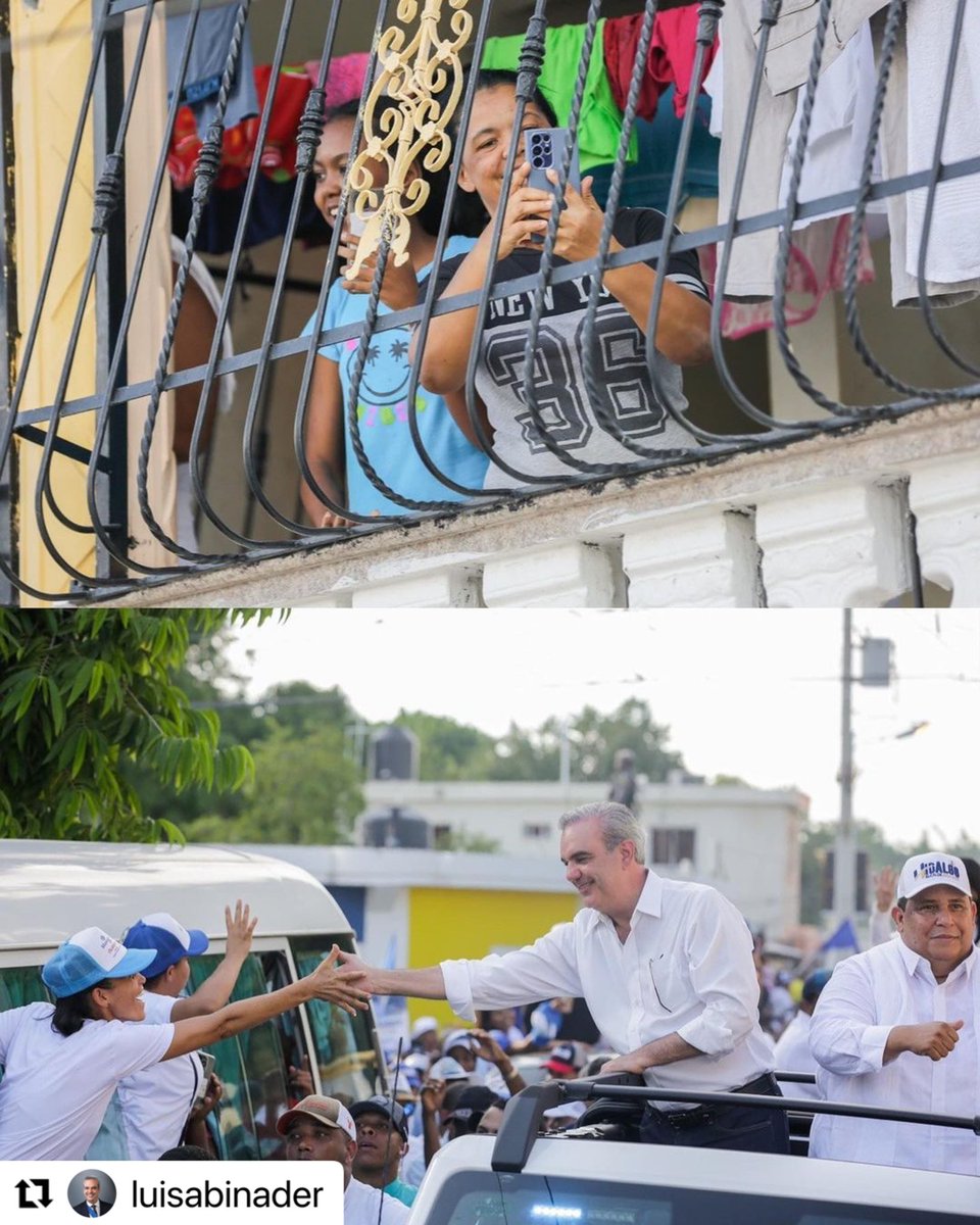 Abinader24RD's tweet photo. • Las calles de 📍#AZUA resuenan con un mensaje claro: ¡Con #Hidalgo, el cambio sigue y, con tu respaldo, #VolveremosAGanar!
✍️ @luisabinader 🇩🇴 https://t.co/71QU9E39vY