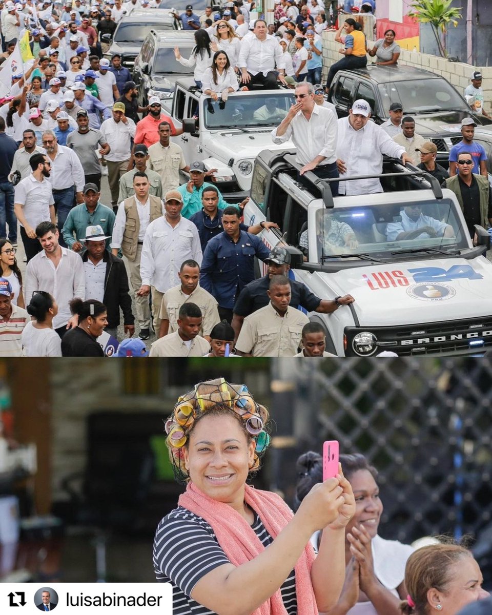 Abinader24RD's tweet photo. • Las calles de 📍#AZUA resuenan con un mensaje claro: ¡Con #Hidalgo, el cambio sigue y, con tu respaldo, #VolveremosAGanar!
✍️ @luisabinader 🇩🇴 https://t.co/71QU9E39vY