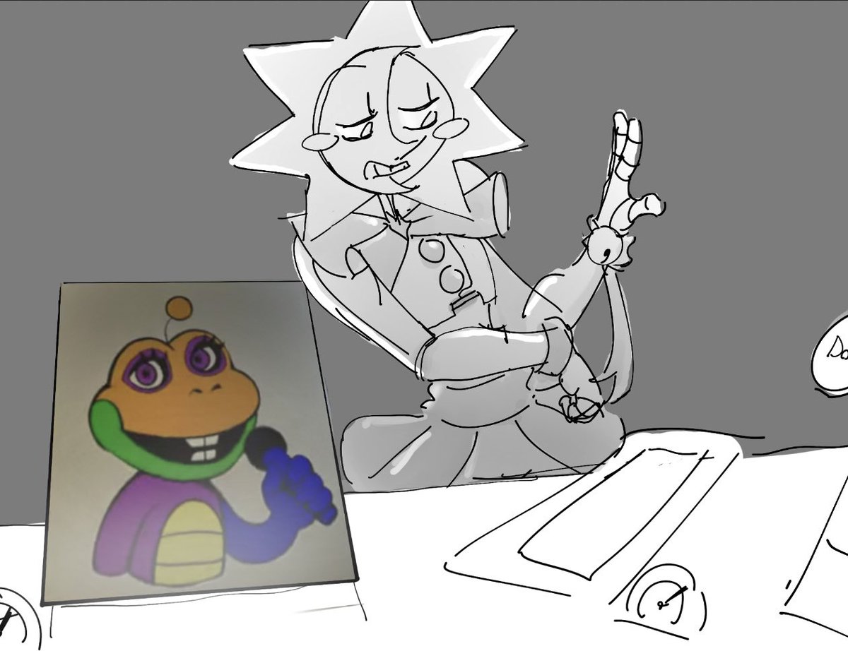 Working on a silly tiktok shitpost

Sassy sun is so silly

#fnaf #sun #sundrop #fnafart