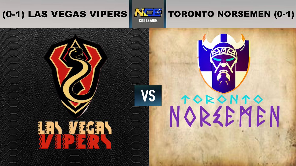 Who will get a W on the Board!?

@skilledgodz’ Las Vegas Vipers

VS

<a href="/1Gudge/">Gudge</a>’s Toronto Norsemen

@ 8:30 EST