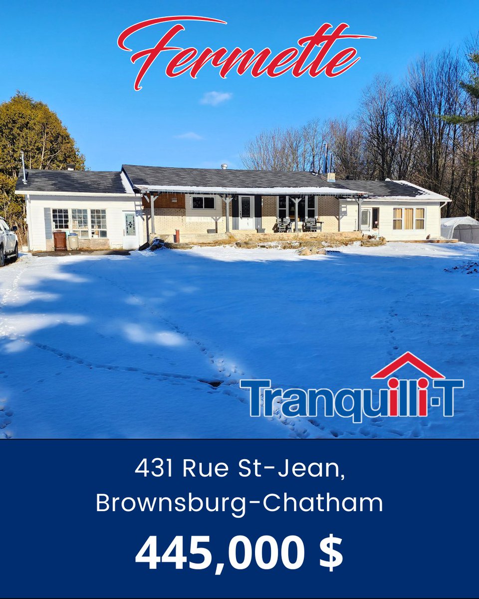 AlainRemax's tweet photo. FERMETTE AUX LIMITES DE LACHUTE. Éveillez vos sens dans cette propriété d'exception. S'étendant majestueusement sur plus de 14 572 m² de verdure, cette fermette intergénérationnelle offre un cadre de vie idyllique. https://t.co/mb5sQhasZP https://t.co/MLHT1VWOc4