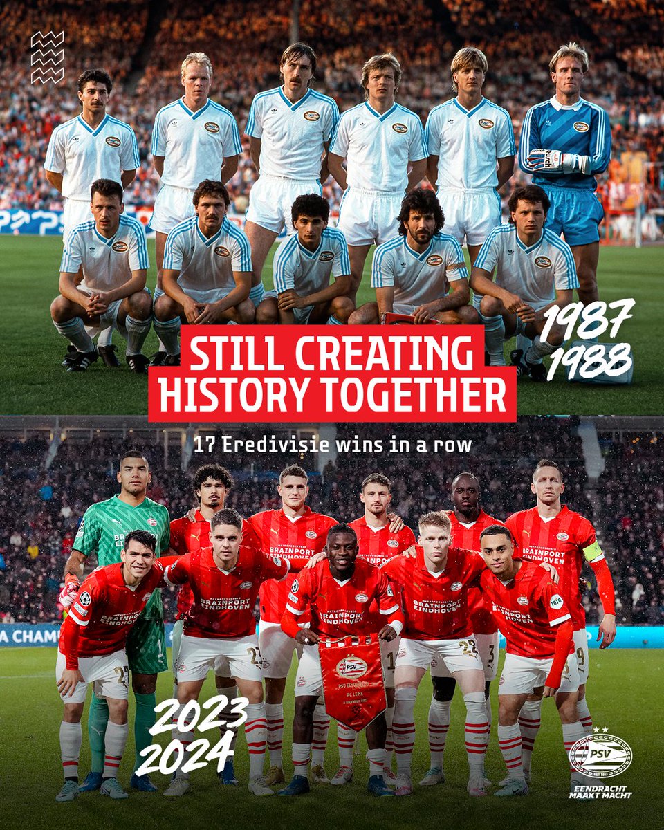 PSV's tweet photo. Historic record 💫 https://t.co/Vp0W7bJp6O