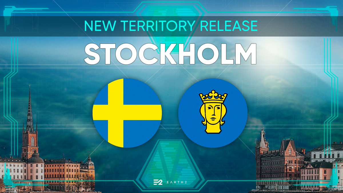 𝗦𝘁𝗼𝗰𝗸𝗵𝗼𝗹𝗺 𝘄𝗶𝗹𝗹 𝗯𝗲𝗰𝗼𝗺𝗲 𝘁𝗵𝗲 𝗳𝗶𝗿𝘀𝘁 𝗲𝘃𝗲𝗿 𝗧𝗲𝗿𝗿𝗶𝘁𝗼𝗿𝘆 𝗿𝗲𝗹𝗲𝗮𝘀𝗲 𝗶𝗻 𝗦𝘄𝗲𝗱𝗲𝗻 𝗶𝗻 𝟭 𝗵𝗼𝘂𝗿!

This is a friendly reminder that the T3 Territory for Stockholm, Sweden, is set to release in just under 1 hour for those who are interested!