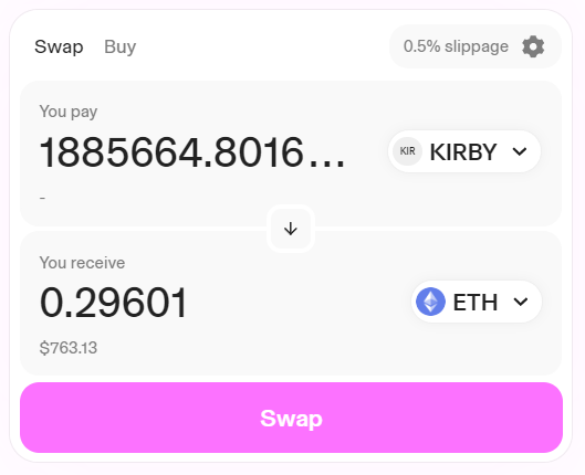 mattpierson's tweet photo. Claim your $KIRBY revenue share! https://t.co/HOBTbPID7z https://t.co/SoHkJyhsVj