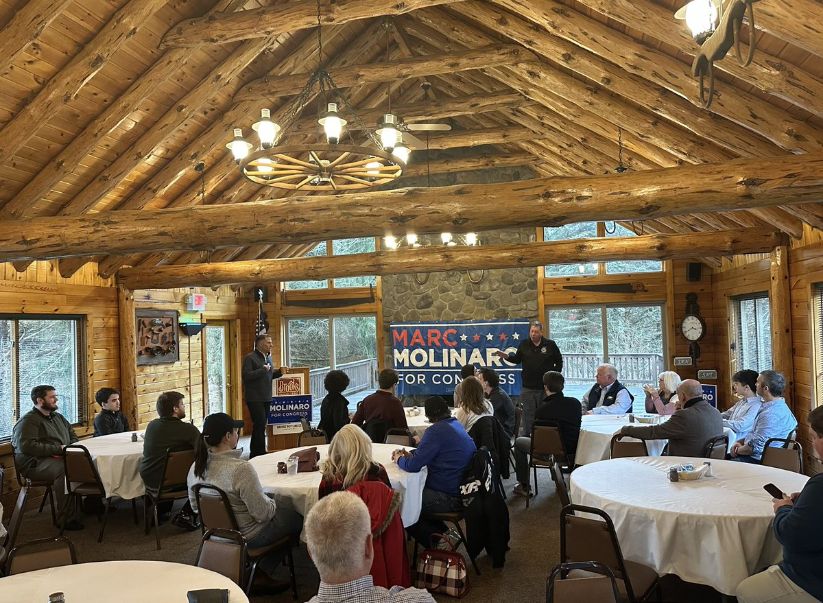 OtsegoCountyGOP's tweet photo. A PACKED HOUSE this afternoon for Congressman Marc Molinaro’s campaign kickoff! Otsego Republicans are get to work and KEEP NY19 RED!
#LeadRight #GOP #SaveOurState #MarcForUS https://t.co/NtoXW3FNoG
