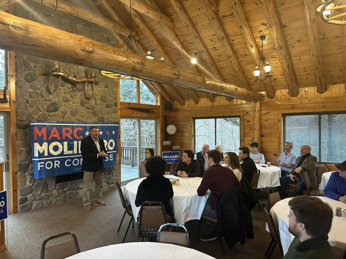 OtsegoCountyGOP's tweet photo. A PACKED HOUSE this afternoon for Congressman Marc Molinaro’s campaign kickoff! Otsego Republicans are get to work and KEEP NY19 RED!
#LeadRight #GOP #SaveOurState #MarcForUS https://t.co/NtoXW3FNoG