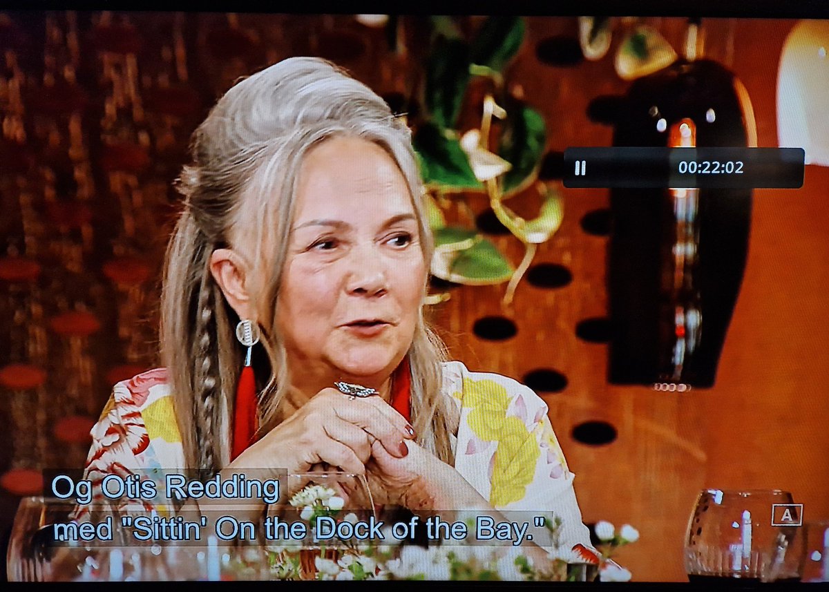 Sterkt med Mari Boine på Hver gang vi møtes i kveld, med gøy å høre hvordan synden kom inn i livet hennes med The Monkees og Otis Redding. #HGVM