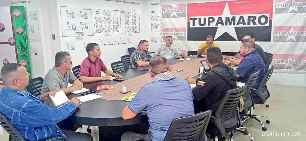 DIRECCIÓN NAL. TUPAMARO
Con el inicio de un análisis de la coyuntura nacional e internacional, realizamos nuestra reunión de la dirección Nal. Enfocados en la planificación de un año de victorias, de Emprendimiento y Fortalecimiento Económico
#AfirmativosAvanzamos