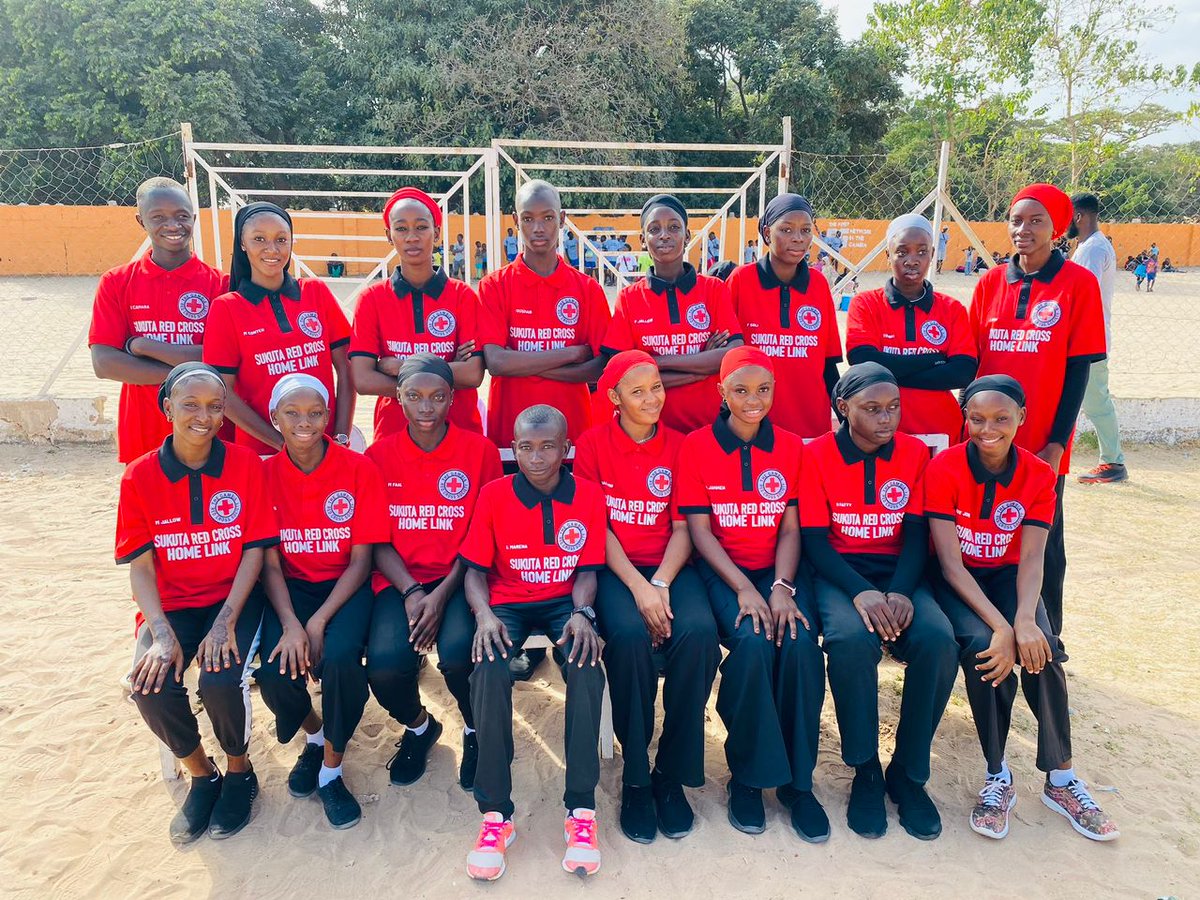 SukutaRCHL's tweet photo. Our volunteers earlier today at Sukuta Nawettan Knockout Final....
#everything we do comes from the heart https://t.co/oGy5fAx6iK