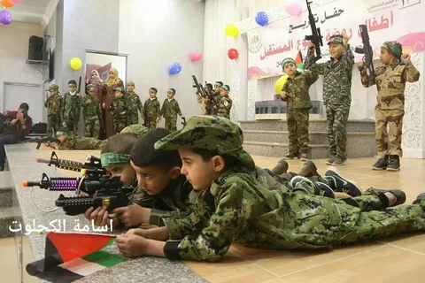 mossomo's tweet image. Palestinian kindergarteners learning proper trigger control at the shooting range: Keep your eye on the prize, he said. And the prize are dead jews. "I will make my mommy proud," the little one said. 
#PeacePartners