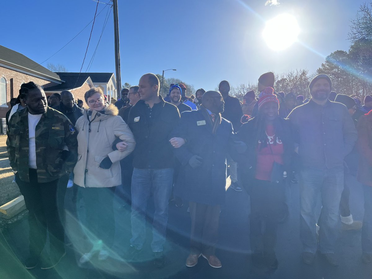 Amazing MLK Unity March today!   Another example of how Apex is a place of unity!  Monday is our Day of Service - get involved and do your part to make Dr. King’s dream a reality!