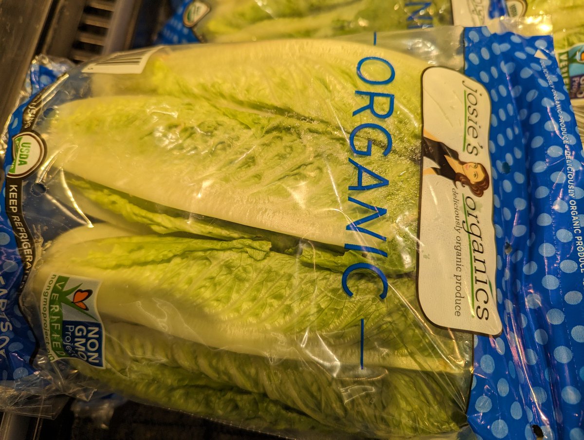 Consumer fraud alert! There is no GM lettuce. Another excellent example of how the <a href="/NonGMOProject/">Non-GMO Project</a> fraudulently puts its label on any product that pays their fee. If you're opposed to consumer fraud, please don't buy products with this logo.