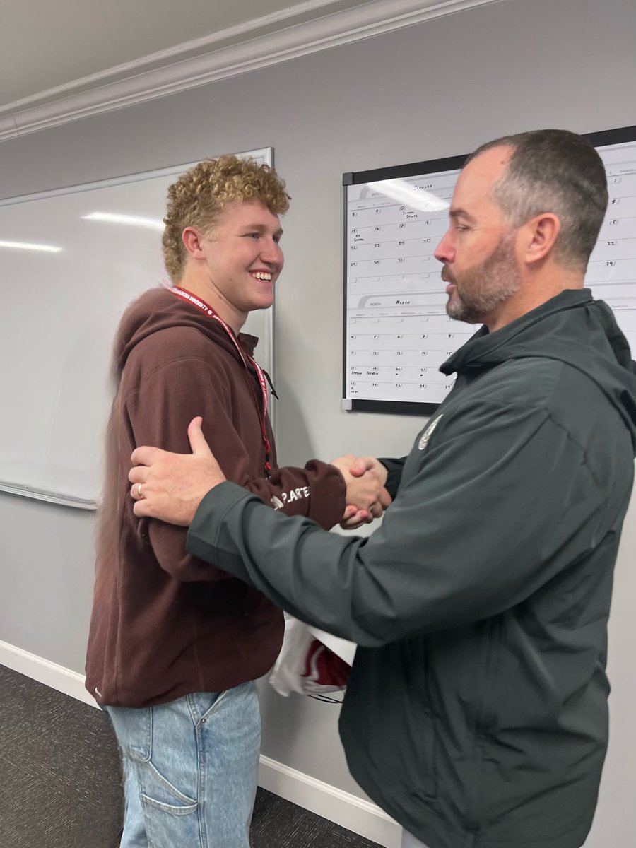 I had a great Official Visit at SVU today! Thanks for having me <a href="/knight_ftbl/">SVU Knights Football</a> <a href="/CoachJoeDuPaix/">Joe DuPaix</a> <a href="/CoachMJMurdoch/">Mark Murdoch</a>