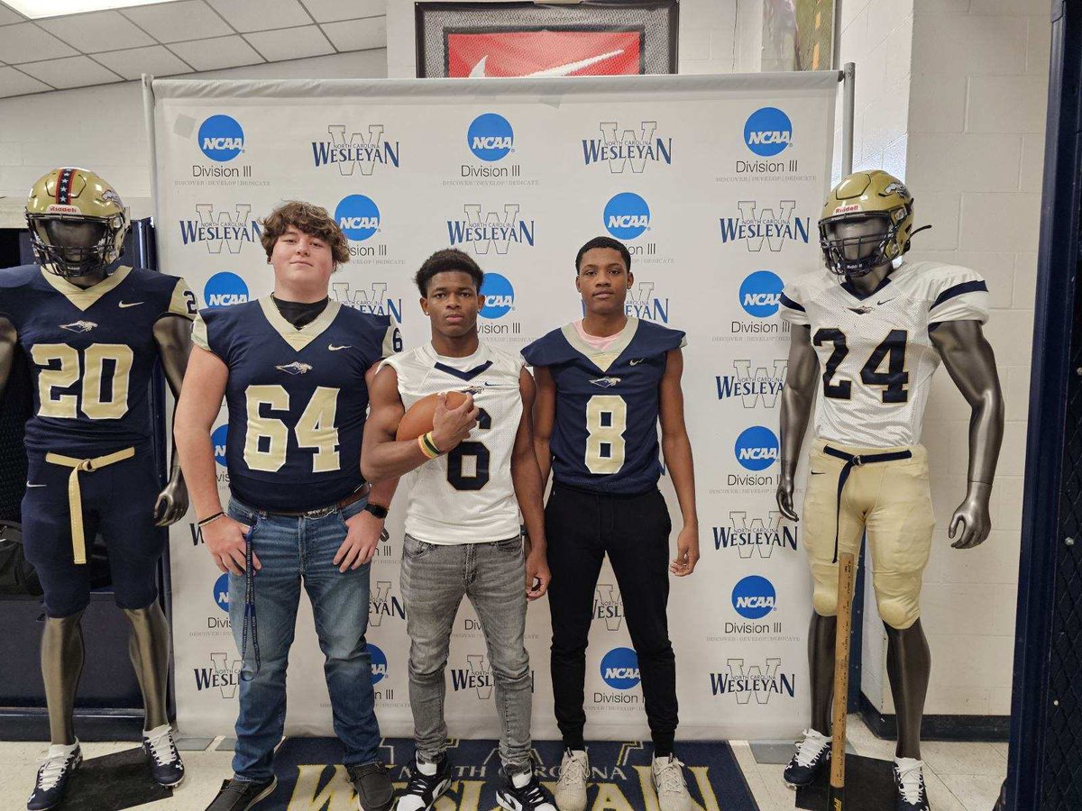 64__Cooper's tweet photo. @Coach_Filkovski @NCWesleyanFB @CoachMcKinneyJr 
Thank you for having us today had fun and can wait to see what y’all have to offer! https://t.co/W3HNWmndxa