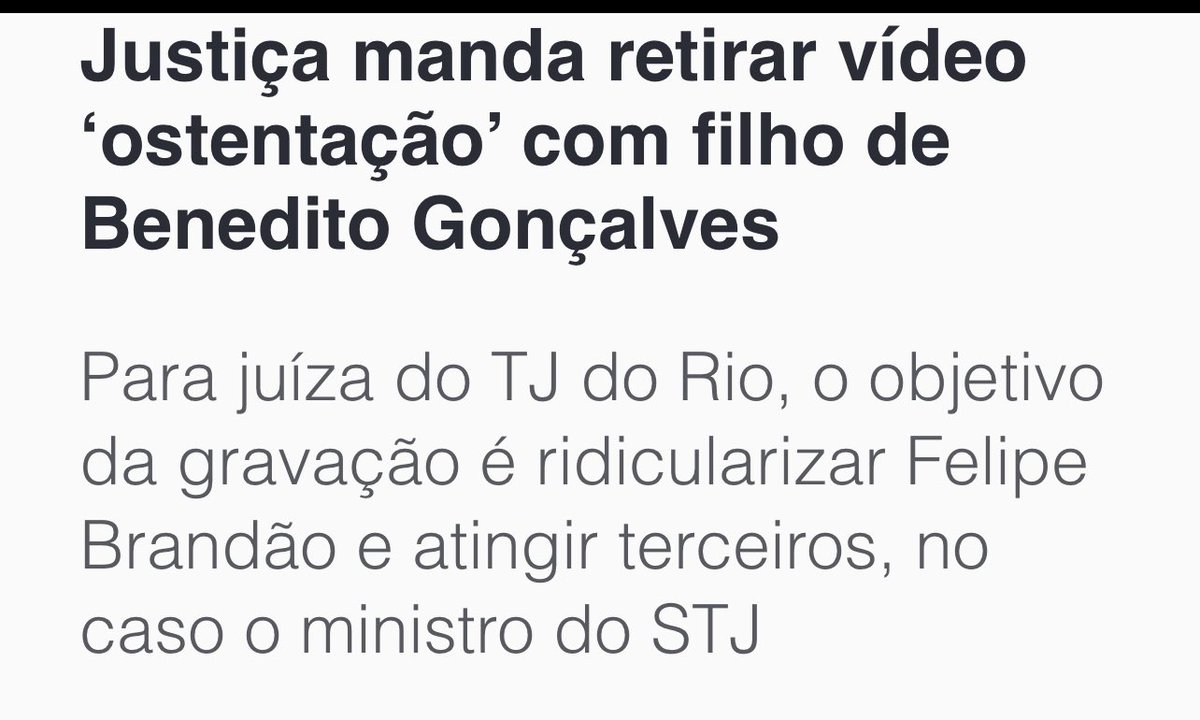 Pra quem não viu, tem um vídeo do filho do juiz Benedito Gonsalves ostentando roupas e joias de marca, nas ruas de Amsterdã. Uma juíza do Rio De Janeiro mando apagarem o vídeo da internet. PRA QUEM NÃO SABE TAMBÉM , BENEDITO FOI QUEM JULGOU E TORNOU <a href="/jairbolsonaro/">Jair M. Bolsonaro</a> INELEGÍVEL