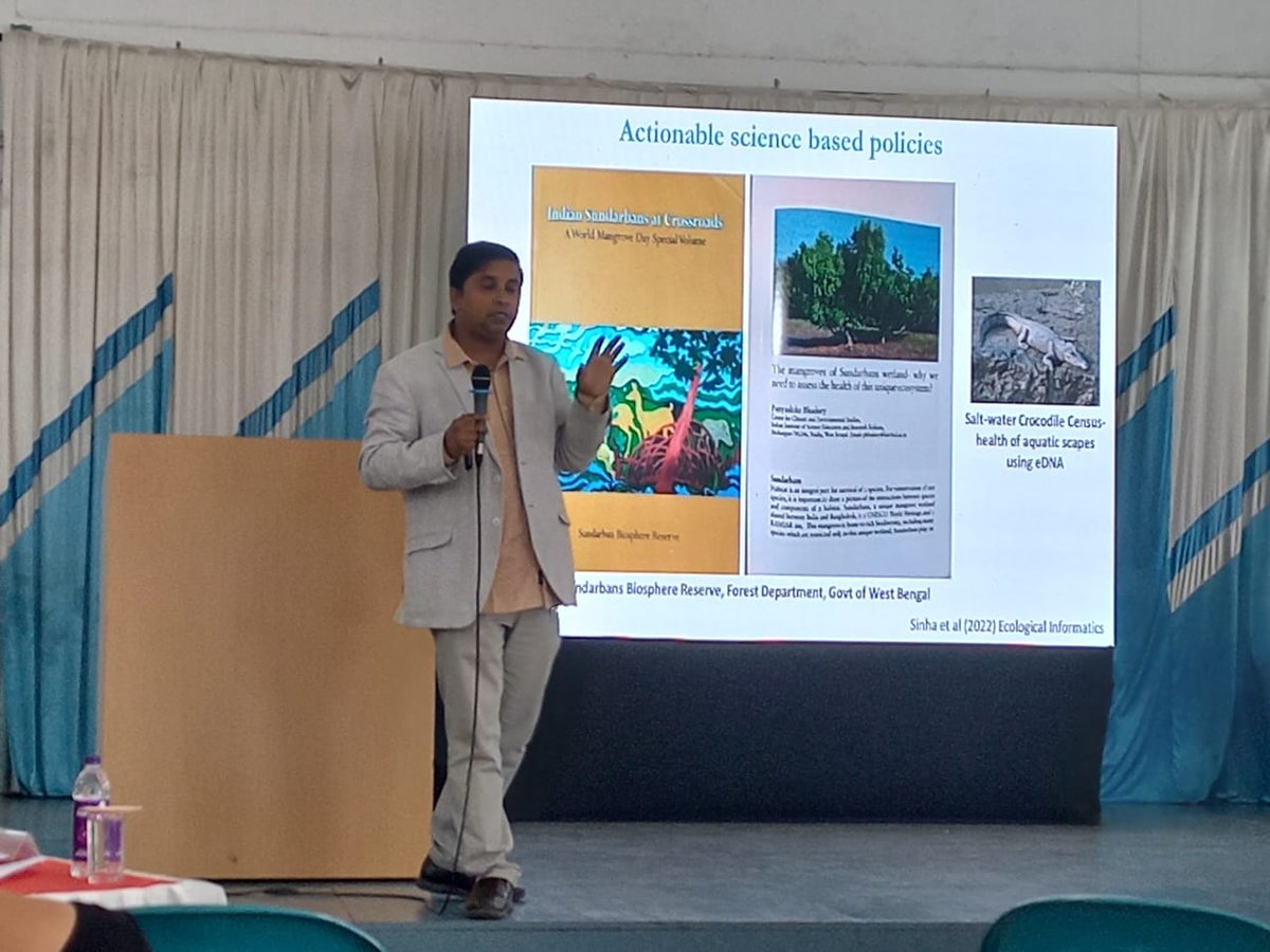 It was great to speak about our ongoing work on science driven actionable policies for aquatic ecosystems of India in #IFC2024. Thank you @LabRajeev @KUFOS1 for the invitation @ITMERG1