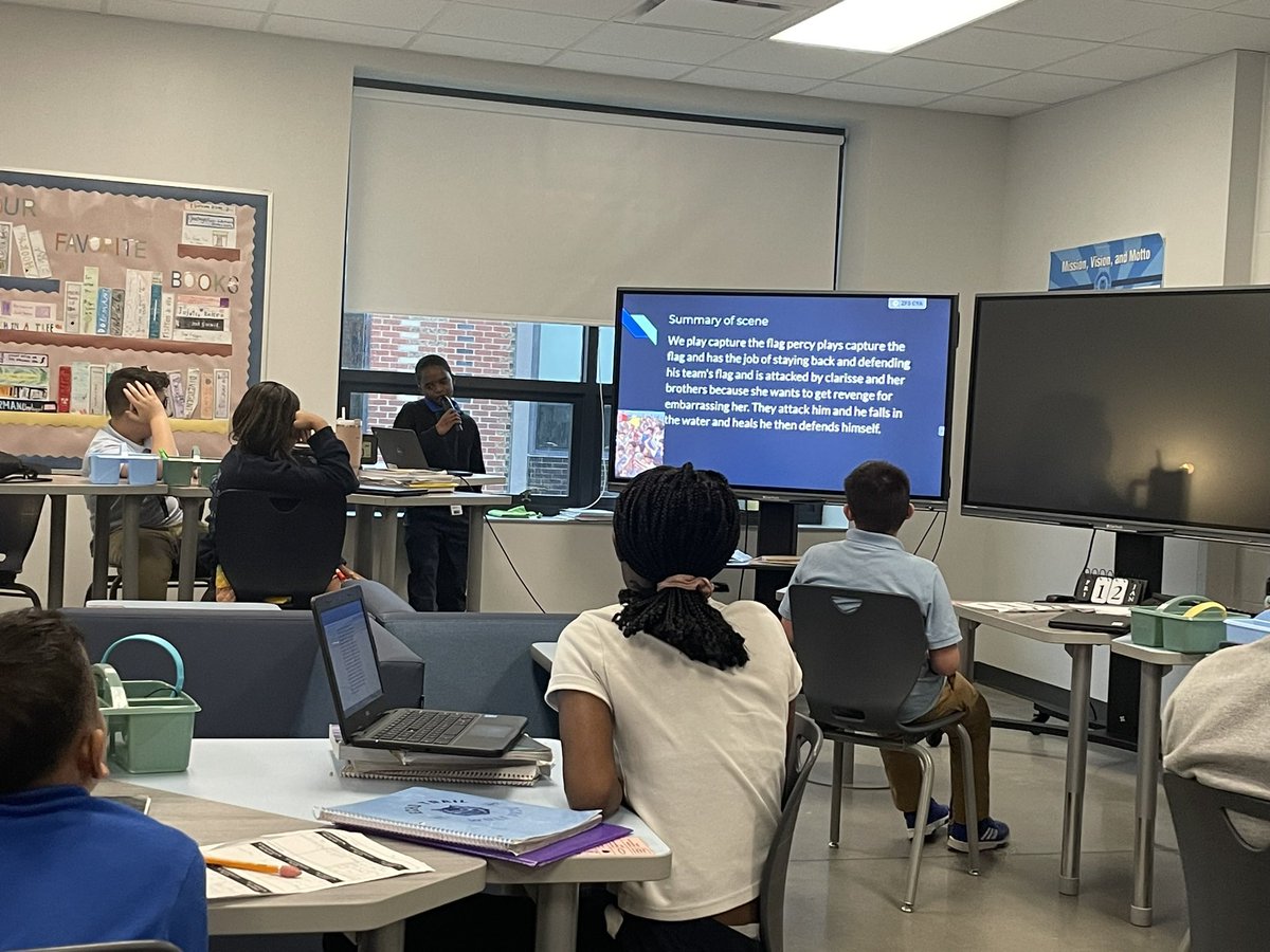 johnstonforMLs's tweet photo. Our students presented the grEaTest Greek Mythology Character Narratives this past week at @EchoTrailMiddle! Their creativity and confidence to present and answer questions from classmates was beyond amazing! @MsBonomo_ETMS and I were so proud 🩵#ETMSWolfpack #TeamPerseverance https://t.co/fACzIExlpQ