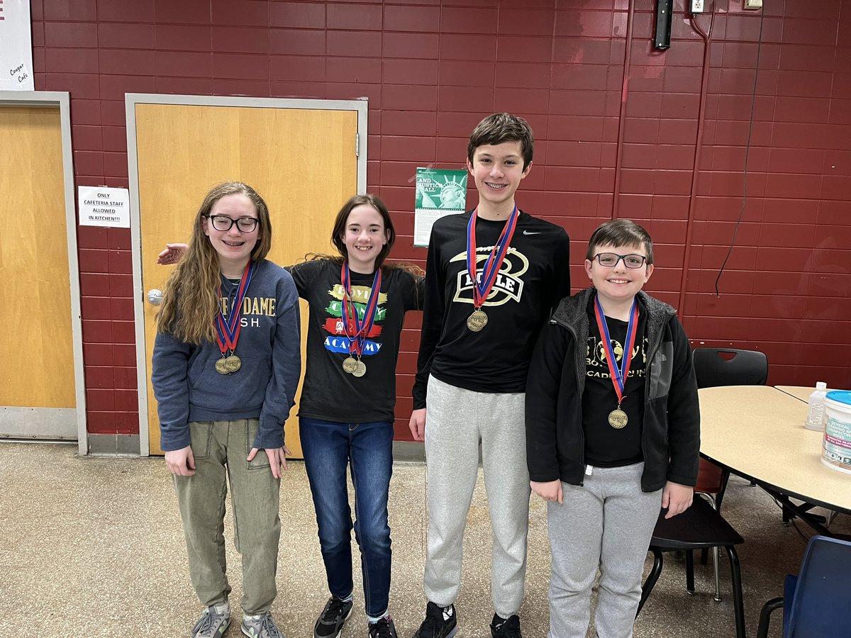 Congratulations to our <a href="/BoyleEagles/">Boyle County Middle School</a> Academic Team for winning the District Championship for the 4th year in a row! And our Future Problem Solving team was named District Champion for the 6th year in a row! Our team won the championship title in 4 content assessment categories!