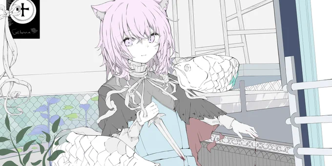 現在、イラストのお仕事を募集しています。歌ってみたやPV用イラスト、立ち絵、キャラデザ、Live2D用の立ち絵等を作成出来ます。企業様、個人様問わず募集しておりますので、プロフィールにあるメールアドレスから御連絡頂けると幸いです。今までご依頼いただいたものから、数点載せておきます。 