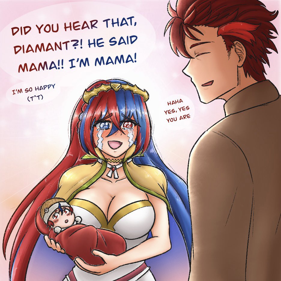 raikkuno's tweet photo. Meet Pyrrho! (Diamant x Alear Son)
#FireEmblemEngage #alear #diamant #dialear♀ https://t.co/sA6N4rGbUQ