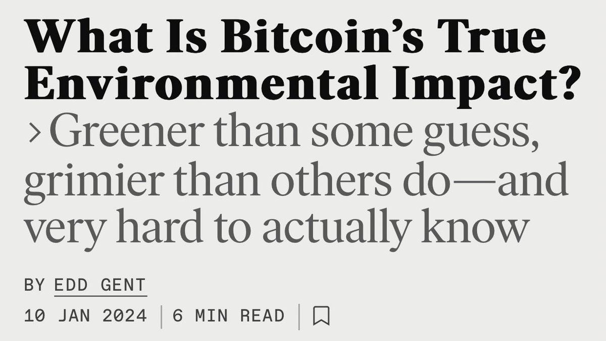 Dennis_Porter_'s tweet photo. Methane “can be used as a carbon-neutral source of power for miners”

Great comments by @SatoshiEducate Science Direct @DrMurrayRudd on the power of #Bitcoin mining as climate tech. 

Full piece: https://t.co/81XArozOg2 https://t.co/X6PnlYnR2X