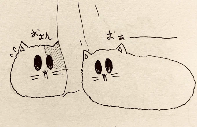 もちぷちさんを気にかけるもち猫さん🐈 