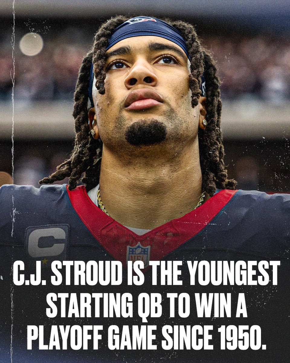 The kid is gonna be alright 🔥 

C.J. Stroud is only 22 years-old 😳