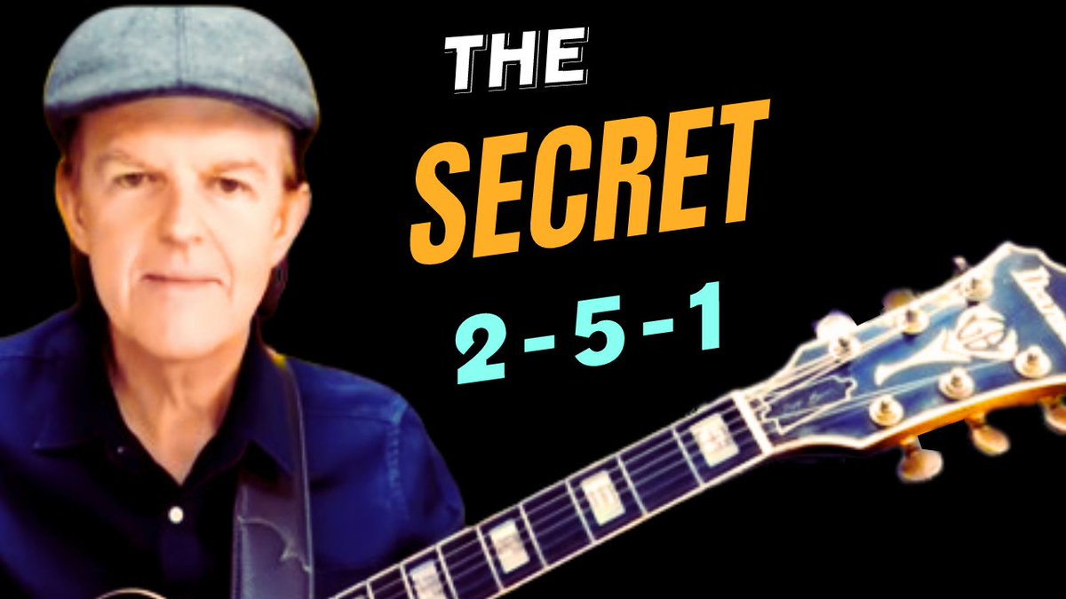 Just Out! Jazz Guitar MAGIC: Unlocking the SECRETS of 2-5-1 Progressions youtu.be/srVxAI7cJWk?si…