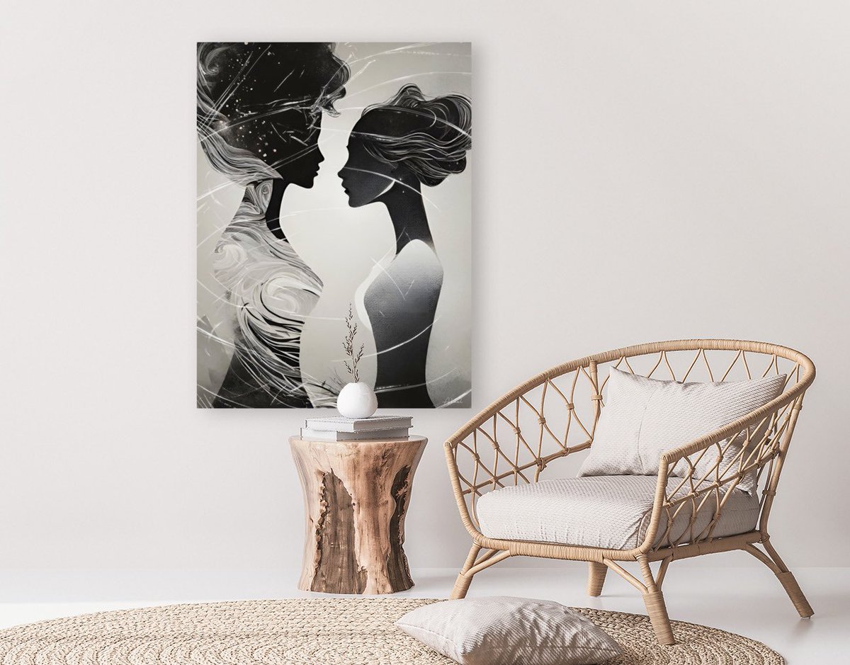 MicasaDelarte's tweet photo. Elegance In Duality - MICASA DELARTE 
.
.
.
.
.
.
.
#micasadelarte #art #artprint #artprintsforsale #artprints #artprintsonline #aiart #abstractart #berberart #modernart #contemporaryart https://t.co/qBtS0MZ11j