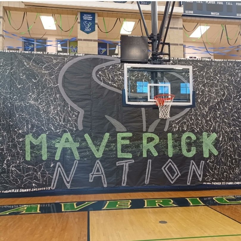 CoachNettleton's tweet photo. Maverick FANS &amp; Community - STINKY SNEAKER GAME - mark it down - TUES @ Meridian HS. 730 pm but b there by 6 pm. Best reg season game each yr! Honor of the late Randy Fout - school spirit contest! 19th yr &amp; I've been fortunate enough 2 b part of all 19! Theme is Blackout gear! https://t.co/Ozx7eQqUg6