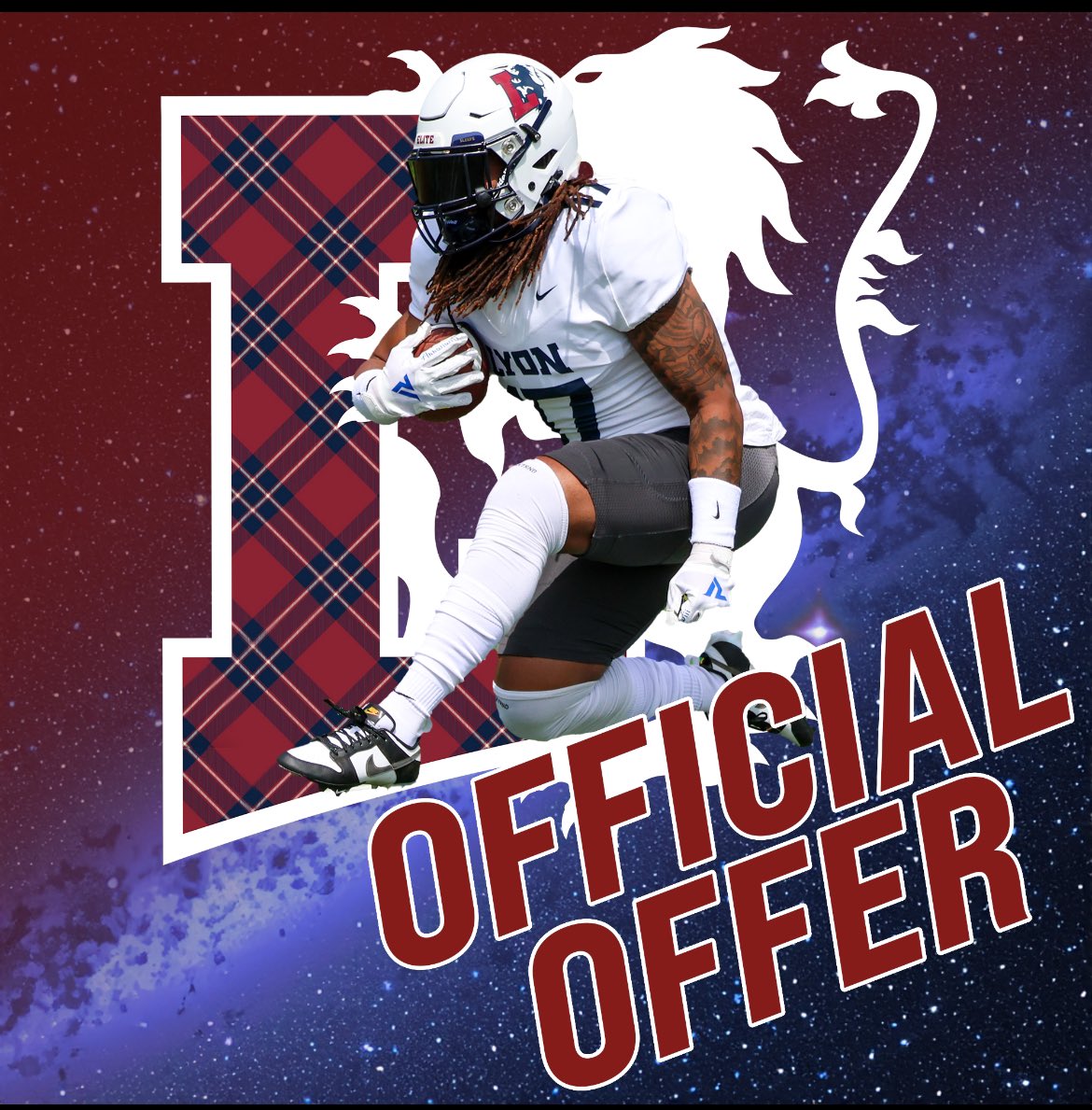 CourtlynSmart's tweet photo. Blessed to receive an offer from Lyon College @ArmstrongJayzen @SKYLINEfb @CoachFinn_ @JColemanFB @DawudShorts https://t.co/AbBWeE4n2b