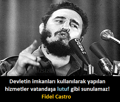 #FidelCastro #DevletHizmetleri #Adalet #DüşündürücüSözler #Toplum  #Hükümet #Vatandaşlık #Lütuf #SosyalAdalet #FidelCastroAlıntısı  #ToplumsalHizmet #DuygusalSağlık #Politika