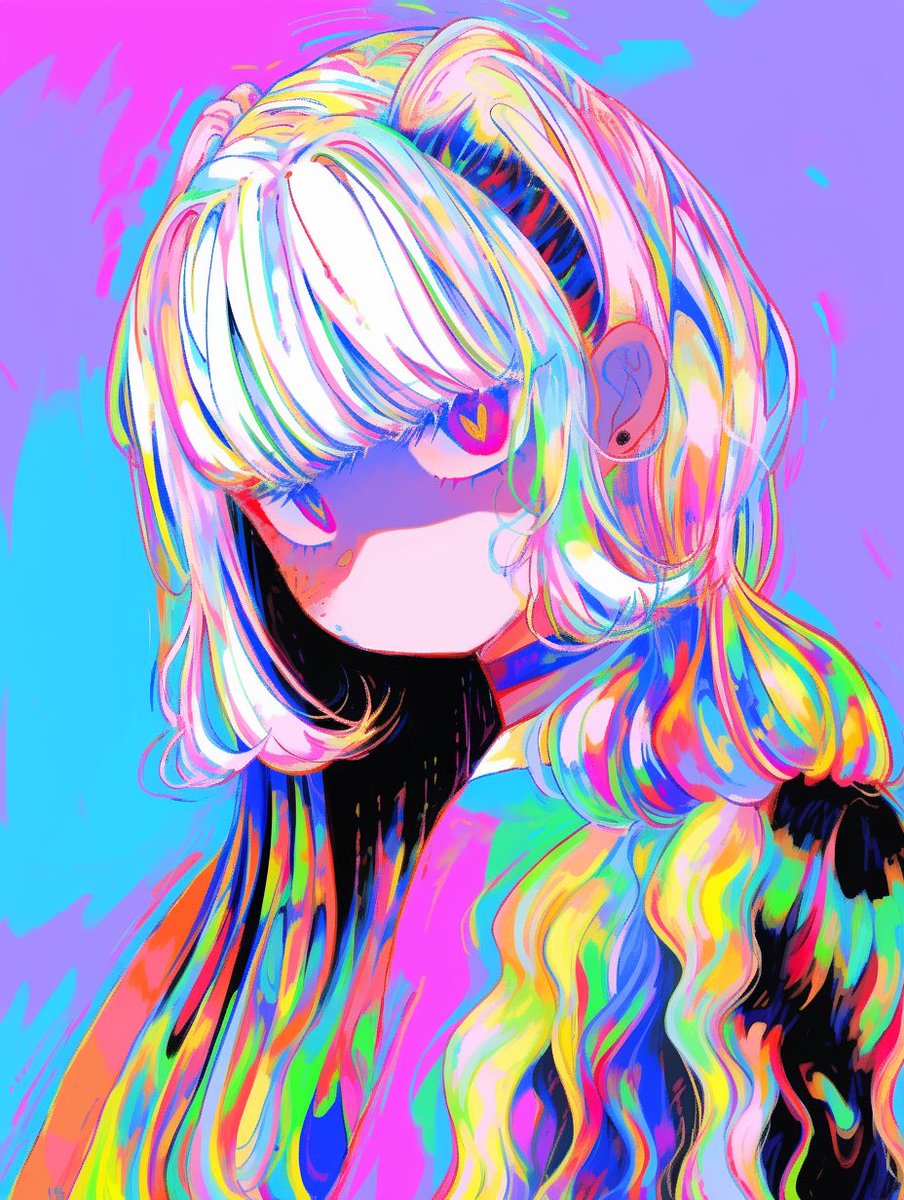 NeetWarrior's tweet photo. おはよー♪
紫!
紫あまりなかったーwww
#AIcolor https://t.co/PxPDQm33TX