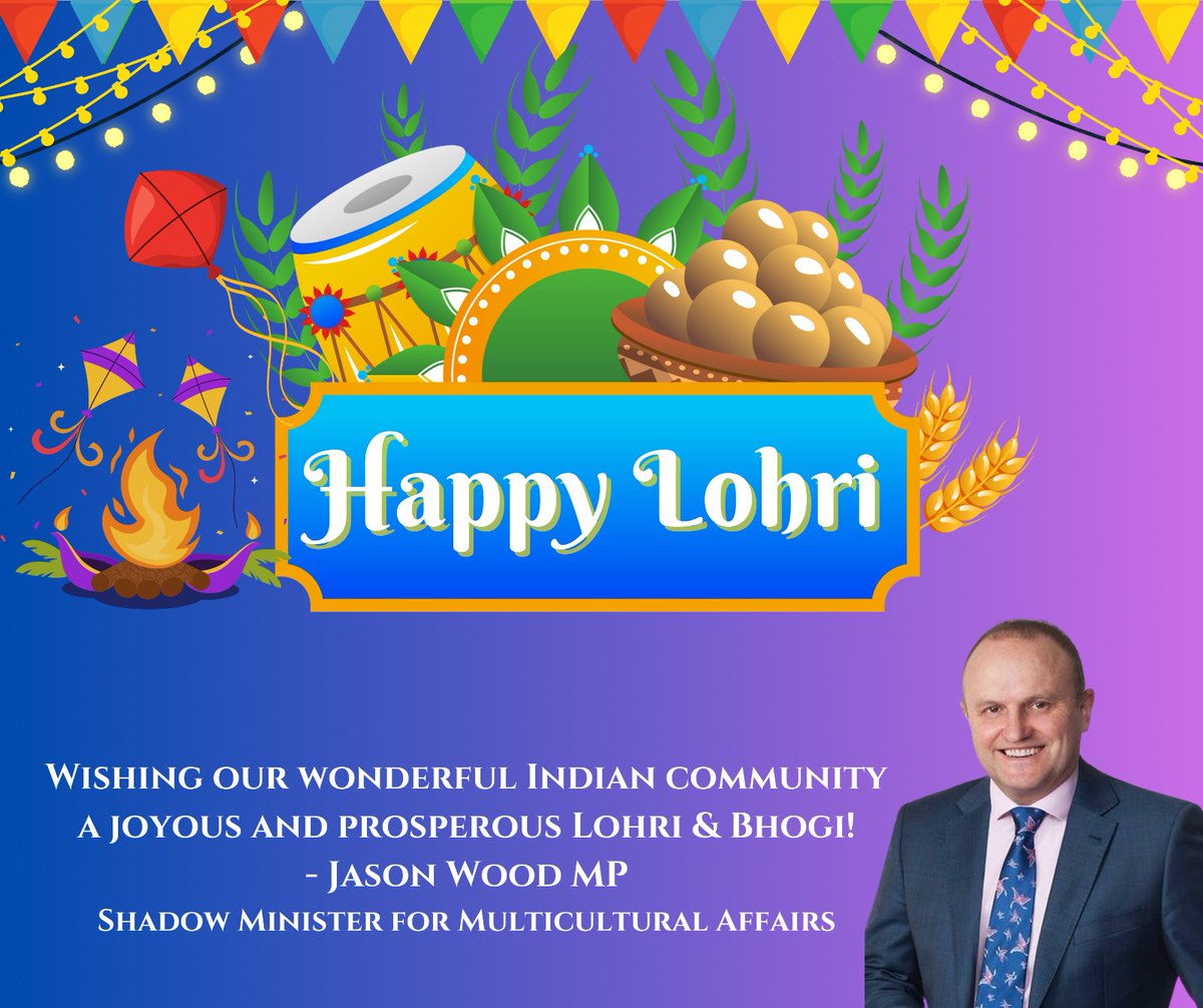 Happy Lohri! Wishing our wonderful Indian community a joyous and prosperous Lohri & Bhogi! #HappyLohri #HappyBhogi #HarvestFestival