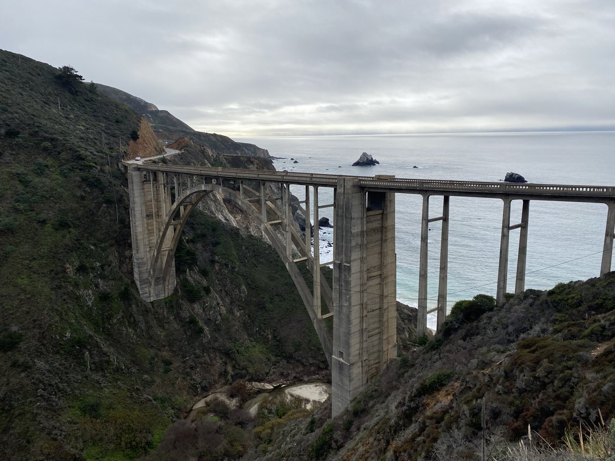 theodwf's tweet photo. I spent the past 6 days biking around Northern CA with two friends (@jerrigel2180 and Will). It was stunning, cold as hell, and so empowering.

What began as a mission to bike to LA transformed into a tour of Monterey Bay, Big Sur, and the Santa Cruz Mountains. https://t.co/eCfKKVHnNr