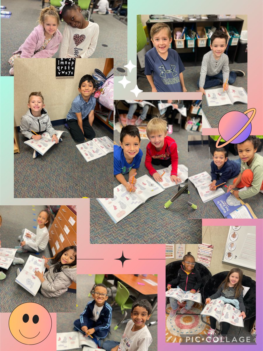RiffesFirsties's tweet photo. These first graders are working together to become better readers! They were finding digraphs and blends in the story “ Waiting Is Not Easy”. #mcclure2324 #perserverance https://t.co/4Sgl5cTzXz