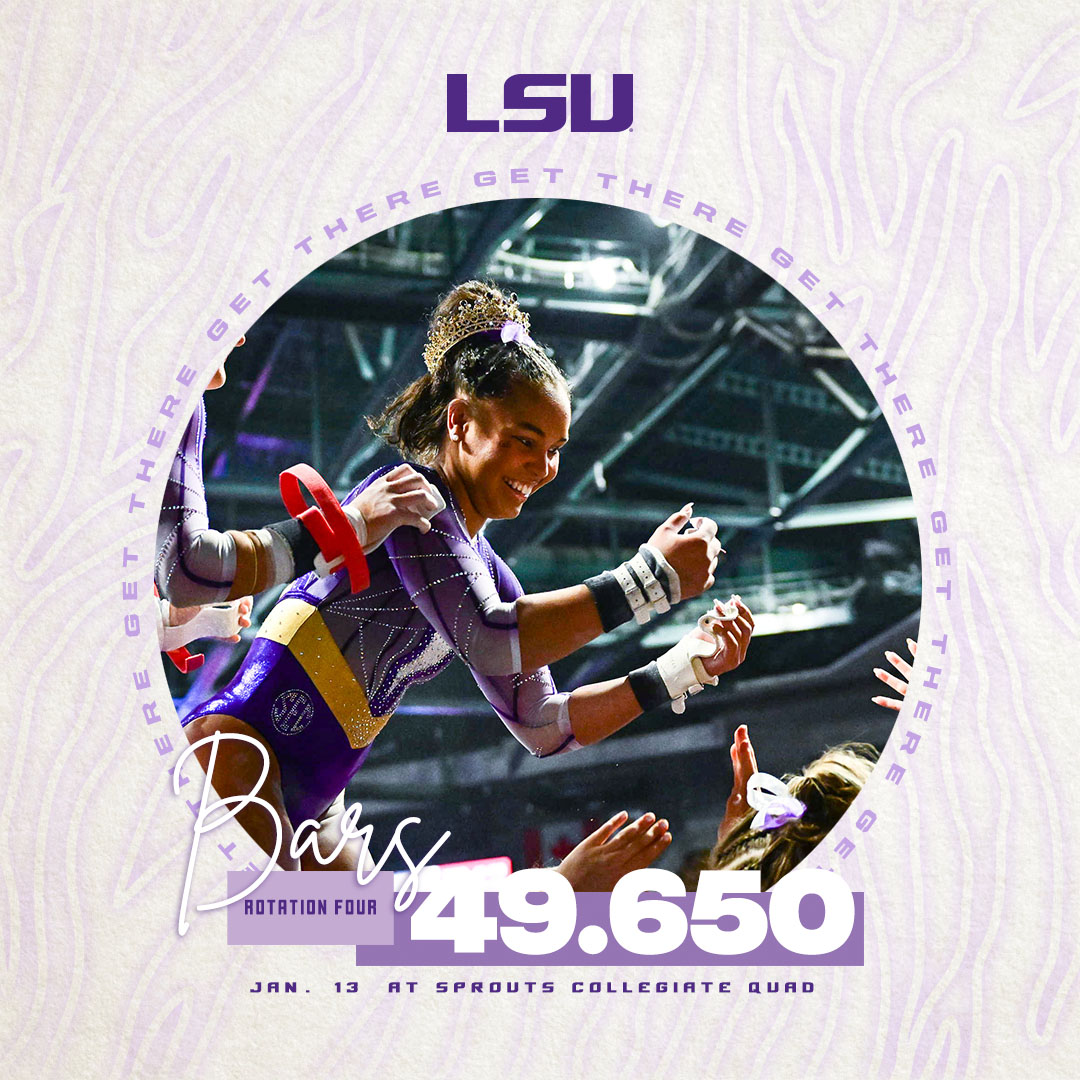 What a fourth rotation for the Tigers 🤩

#GeauxTigers | #GetThere