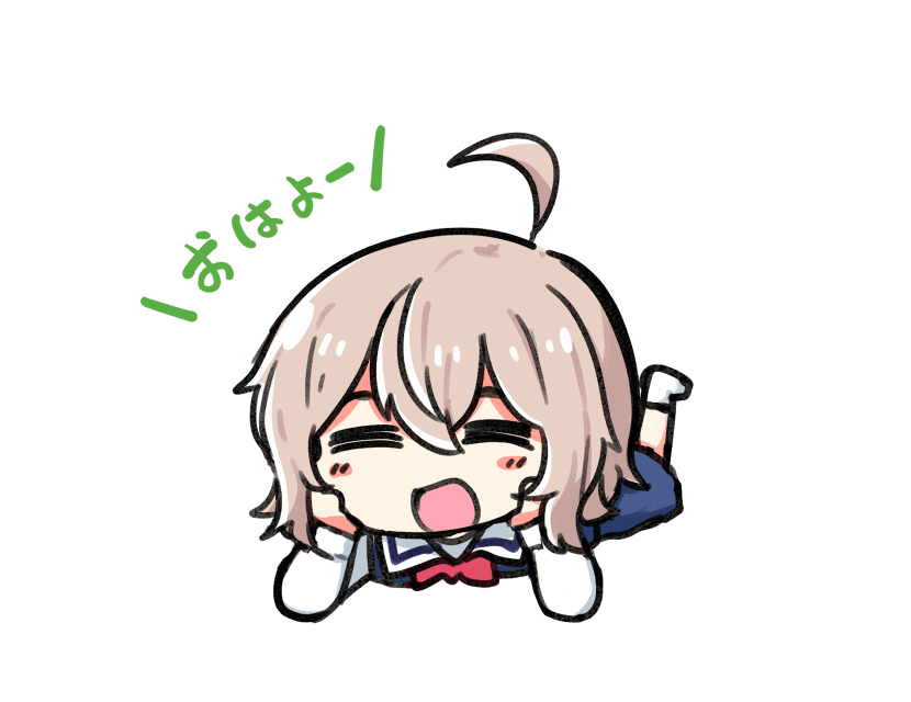 「おはかのん! #wataten」|椋木ななつ＠わたてん⑫巻発売中＆プレフレ3/24のイラスト