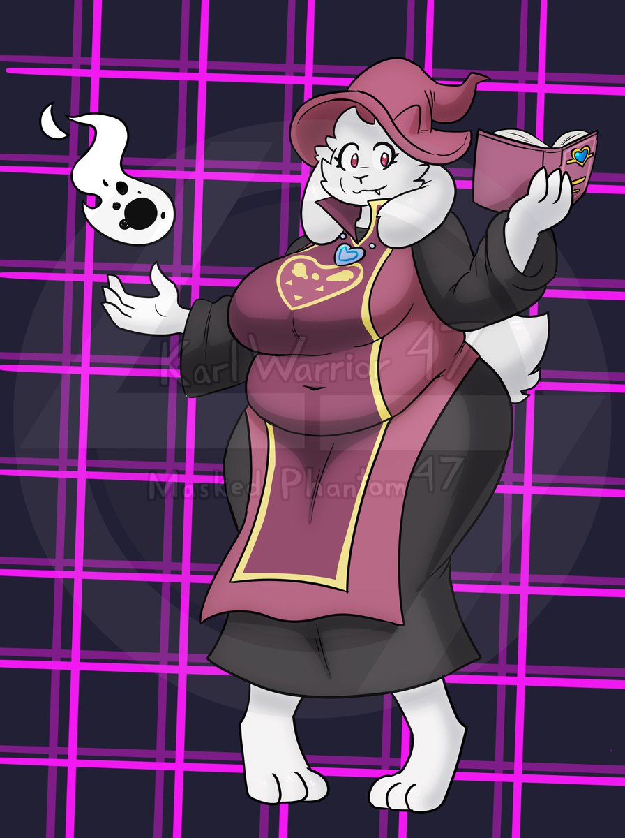 Dark World Toriel based on @_VioMarks_'s design -decided to try