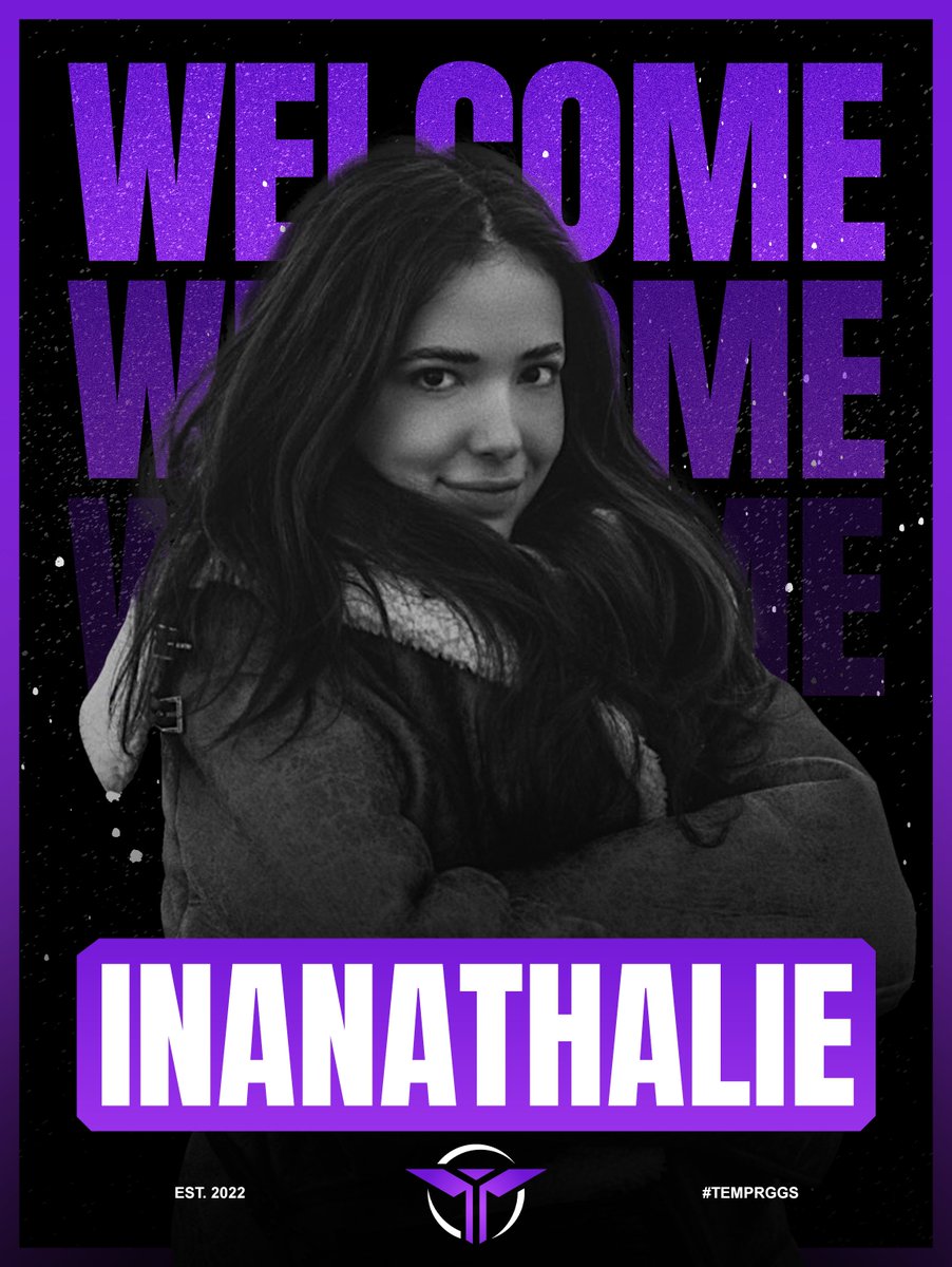 TemprGG's tweet photo. Join us in giving a warm welcome to the latest addition to our CC Team @inaboelsing ! 💜✨

Welcome to the team!🎉🥳

#TemprTakeover #WeAreTempr #TemprRising #NewEraTempr #welcome #TeamTempr #TemprFam https://t.co/vaNaxreSST